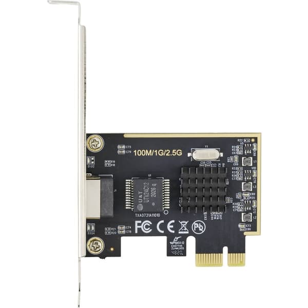 Renkforce RF-4870830 Nätverkskort 2.5 GBit/s Gigabit-LAN (1/2.5 Gbit/s)