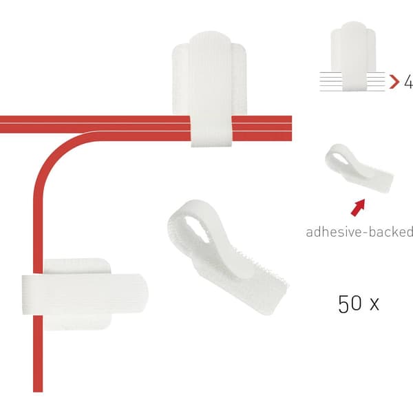 Kabelhållare Label the Cable PRO 3120 Vit