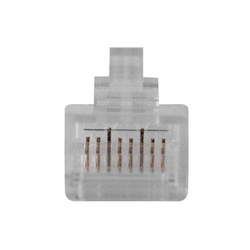 ACT RJ45 (8P/8C) CAT6 modulært stik til rundt kabel med solide eller flertrådede ledere. Velegnet til: Solid og flertrådet kabel Rj45 stik cat6 uskærm