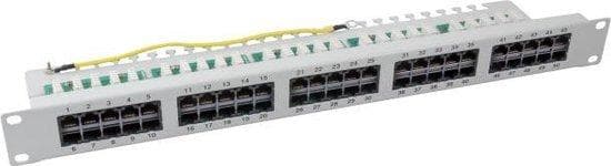 EFB Electronics 37595.2 1U patchpanel (37595.2) Grå