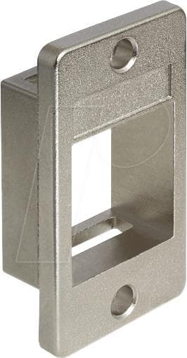 Goobay keystone-fäste för enhet och höljeinstallation - lämplig för keystone-port med 19,2 x 14,9 mm (79883)