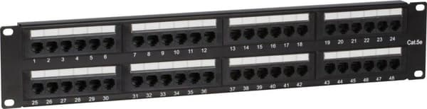 CAT5e UTP Patch Panel - 48 porte