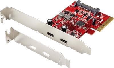 Renkforce RF-4599664 2 Port USB 3.2 Gen 2 Controller Card PCIe (RF-4599664)