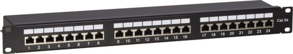 CAT5e FTP Patch Panel - 24 porte