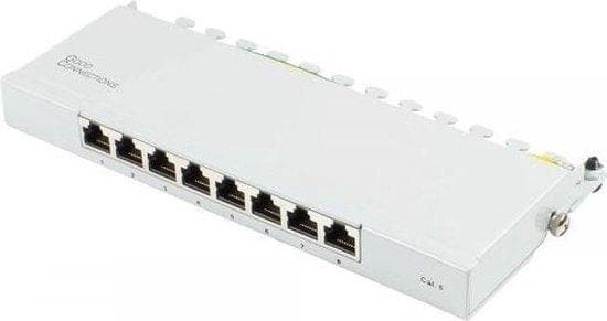 Alcasa GC-N0111 - Gigabit Ethernet - RJ45 - Cat6 - 22/26 - Grå - Stål (GC-N0111) Grå