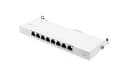 Miniatyrbillede 1 af 3: Patch Panel Desktop Cat. 6, 8-ports, 0,5U, STP-afskærmet, værktøjsfri åbning, ren hvid (RAL9010) (GC-N0113)