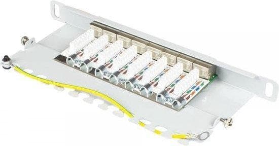 Alcasa GC-N0129 - 10 Gigabit Ethernet - RJ45 - Cat6a - 22/26 - Grå - Stål (GC-N0129) Grå