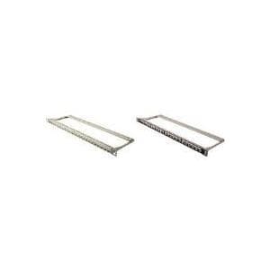 DIGITUS Professional DN-91422 - Patch Panel - Sort, RAL 9005 - 0,5U - 24 porte (DN-91422)