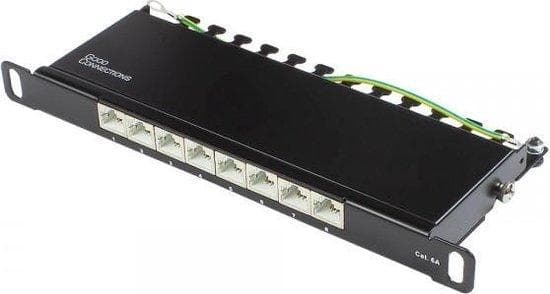 Alcasa GC-N0130 - 10 Gigabit Ethernet - RJ45 - Cat6e - 22/26 - Sort - Stål (GC-N0130) Sort