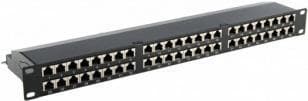 Hypertec 257281-HY - Cat6 - S/UTP (STP) - Sort - Metallic - 1U - EIA/TIA568A - EIA/TIA568B (257281) Sort, Metallic