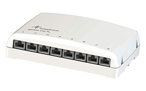 TELEGÄRTNER J02021A0030 Minifördelare MPD8-HS Kat.6A (IEC)