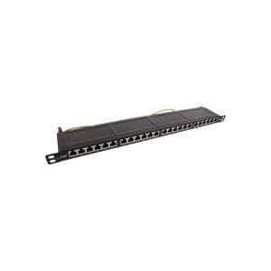 InLine - Patch Panel - RJ-45 X 24 - Sort, RAL 9005 (76824F)