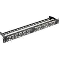 Miniatyrbild 1 av 3: Renkforce 24-portars nätverkspatchpanel keystone-modul 24x keystone 45° outrustad 1 U (RF-3528228)