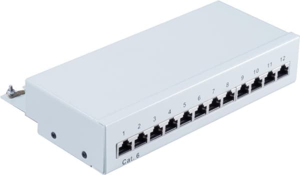 SHVP BS75073 - Patch Panel 12-Port Cat.6 1 U - Patch Panel (BS75073)