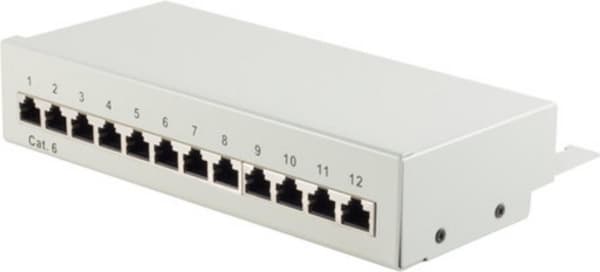 S-Conn 75073 - Cat6 - RJ-45 - Cat6 - Grå - 212mm - 45mm (75073) Grå