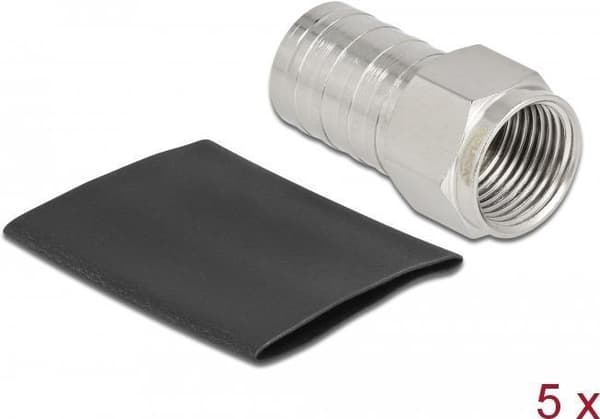 Delock - RF-stik - F-stik hun - coax (90033)