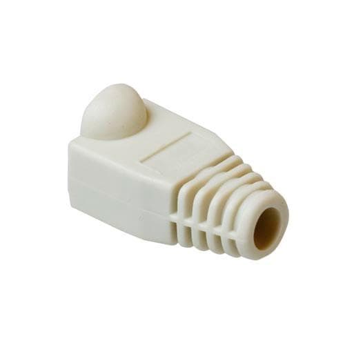 ACT RJ45 hvid støvle til 5,5 mm kabel. Farve: Hvid Kabelstøvle rj45 5,5 mm hvid (TT4515)