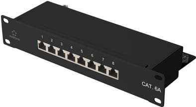 RF-4870828 8-ports netværkspatchpanel CAT 6a (RF-4870828)