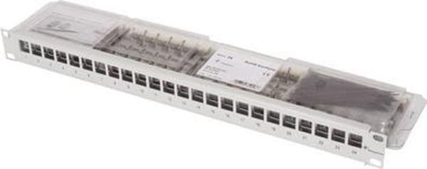 Telegärtner 19' modulholder med 24 AMJ-S moduler, T568A
