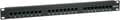 Miniatyrbillede 1 af 4: Værdi kat. 5. 19'' patchpanel, 24 porte, uskærmet, sort