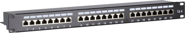 CAT6 FTP patch panel - 24 porte