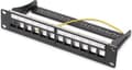 Miniatyrbillede 1 af 5: Digitus DN-91420 10 tommer serverrack kabinet frontpanel