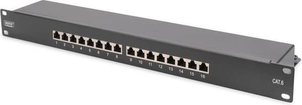 Digitus DN-91616S-B patchpanel 1U Sort