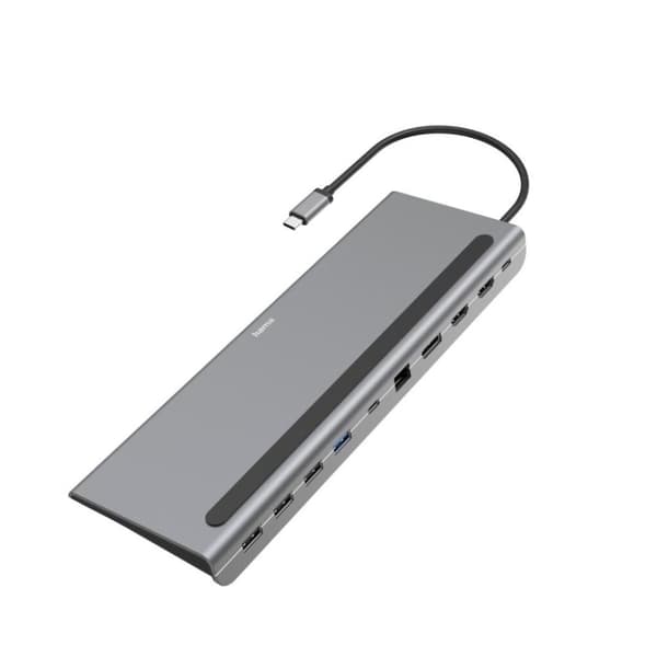 Hama USB-C telakointiasema 10 porttia