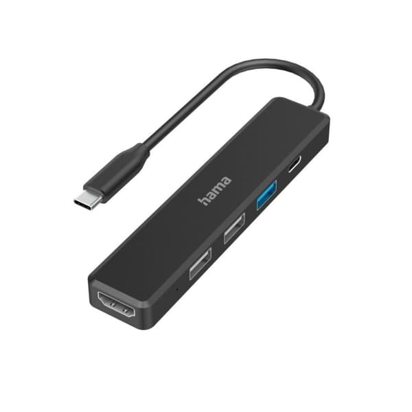 Hama USB-C Hub Multiport 5-port 3x USB-A USB-C HDMI&trade;