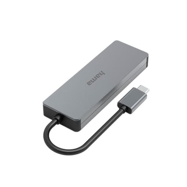Hama USB-C Hub 4 Port USB 3.2 Gen2 10 Gbit/s Alu