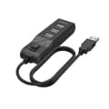 Miniatyrbild 2 av 2: Hama USB-hubb 4-ports USB 2.0 480 Mbit/s På/Av-brytare