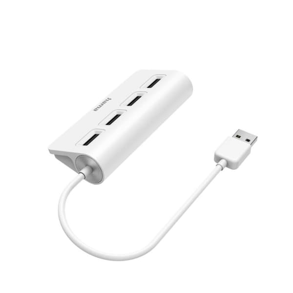 Hama USB-hubb 4-ports USB 2.0 480 Mbit/s Vit