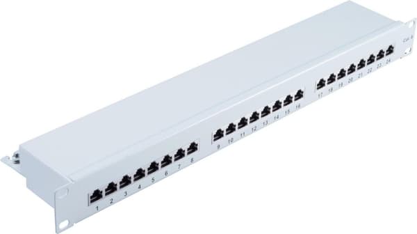 SHVP BS75074 - Patch-paneeli 48,30 cm (19") 24-porttinen Cat.6 1 U - Patch-paneeli (BS75074)