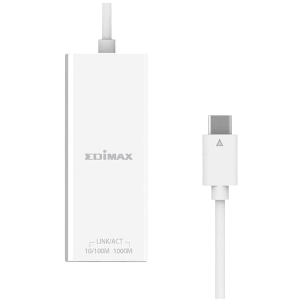 EDIMAX EU-4306C Nätverksadapter 10 / 100 / 1000 MBit/s USB-C®, RJ45