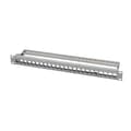 Miniatyrbillede 1 af 3: LogiLink 48,30 cm (19") Keystone Patch Panel, 24 porte, lysegrå (RAL7035), 1 U, skærmet, til op til 24 Keystone-moduler, - 1 stk (NK4057)