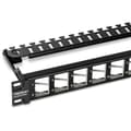 Miniatyrbillede 1 af 6: TRENDnet TC-KP24SA 24 port patchpanel til keystones, vinklet 1U (TC-KP24SA)