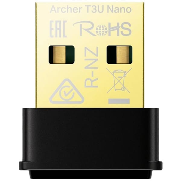 TP-LINK Archer T3U Nano Nätverksadapter USB 1.3 GBit/s Svart