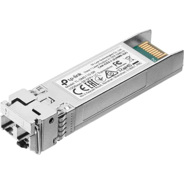 TP-LINK TL-SM5110-SR 10GBase-SR SFP+ LC Transceiver Modul Nätverksadapter 10 GBit/s 300 m Modultyp LC
