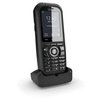 Snom M80 DECT telephone handset Caller ID Black musta
