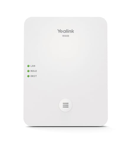 Yealink W80B DECT base station White Hvit