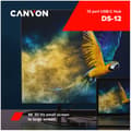 Miniatyrbild 3 av 6: CANYON hub DS-12 13in1 4k USB-C Dark Grey