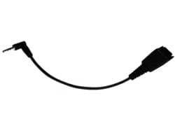 CABLE W/ QD TO 2.5MM PLUG