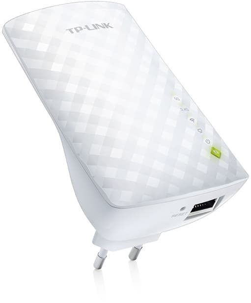 TP-LINK | Extender | RE200 | 802.11ac | 2.4GHz/5GHz | 300+433  Mbit/s | 10/100 Mbit/s | Ethernet LAN (RJ-45) ports 1 | MU-MiMO No | no PoE | Antenna t