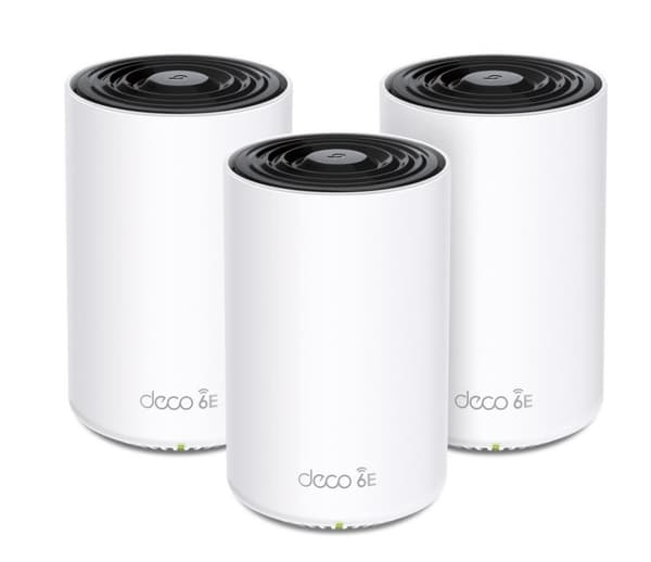 TP-LINK AXE5400 Whole Home Mesh Wi-Fi 6E System Tri-Band 574 Mbps at 2.4GHz + 2402 Mbps at 5GHz