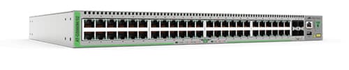 GIGABIT MANAGED SWITCH 48-PORT/4-PORT 100/1000X SFP EU PC IN Grå