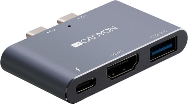CANYON hub DS-1 3in1 Thunderbolt 3 Space Grey