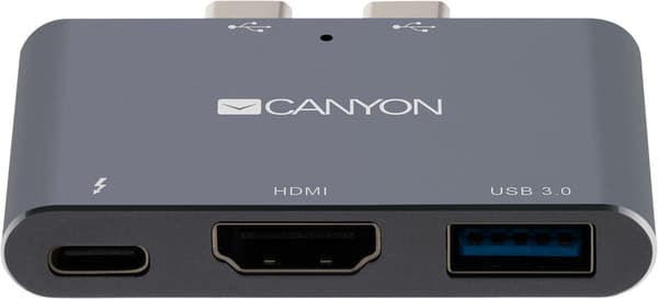 CANYON hub DS-1 3in1 Thunderbolt 3 Space Grey