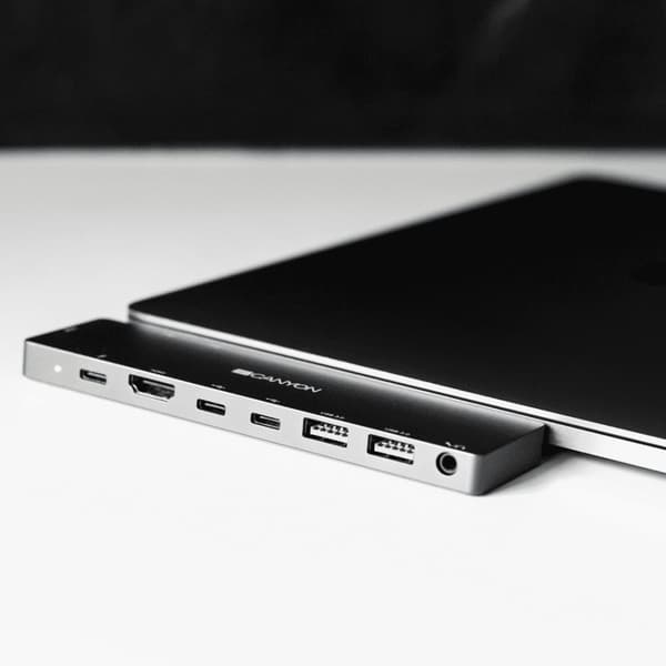 CANYON hub DS-8 8in1 Thunderbolt 4k Space Grey