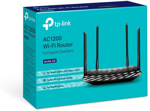 TP-Link AC1200 Wireless MU-MIMO Gigabit WiFi Router