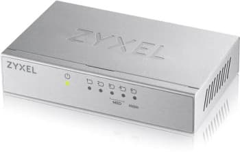 SWITCH ZYXEL, GS-105B V3, porturi Gigabit x 5, managed carcasa metalica, "GS-105BV3-EU0101F" (timbru verde 2 lei)